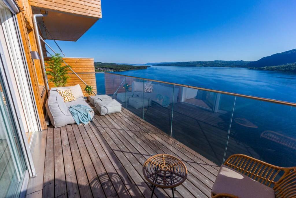 Mjossuite With Lovely View Sjusjøen エクステリア 写真