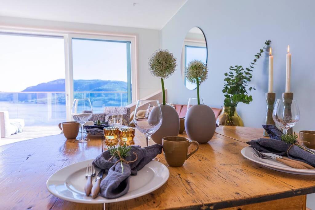 Mjossuite With Lovely View Sjusjøen エクステリア 写真
