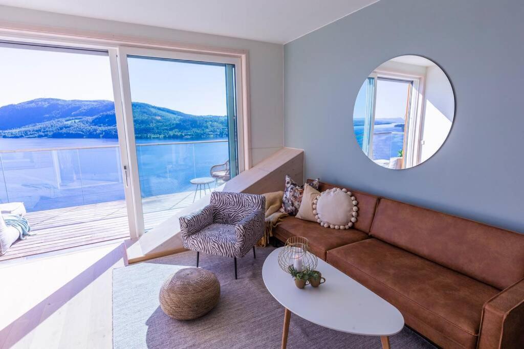 Mjossuite With Lovely View Sjusjøen エクステリア 写真